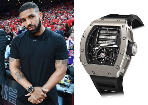 drake's richard mille watch